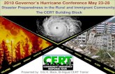 Disaster Prep in LEP Community - Governor’s Hurricane ...flghc.org/ppt/09-10/TS PP4D.pdf · How to keep your CERT alive • Monthly meetings with activities and or training. –