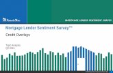 Mortgage Lender Sentiment Survey™ - Fannie Mae...** The 2013 total loan volume per lender used here includes the best available annual origination information from sources such as