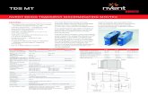 NVENT ERICO TRANSIENT DISCRIMINATING MOVTEC · MPM) integrates three TDS-MOVTEC units into one enclosure to simplify three phase protection applications. The TDS-MPM is ideal for