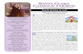 SANTA CLARA CATHOLIC CHURCHsantaclarachurch.weebly.com/uploads/9/1/1/3/911303/scp...2016/03/06  · SANTA CLARA CATHOLIC CHURCH 323 S “E” St., Oxnard, 93030 — (805) 487-3891