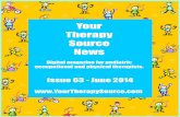 Your Therapy Source NewsYour Therapy Source News Digital magazine for pediatric occupational and physical therapists. Issue 63 - June 2014 New and Sale Products Title: Silly Sketches