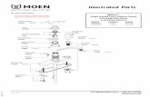 Illustrated Parts - Moen › shared › docs › exploded-parts-views › ca87554pt.pdf · Illustrated Parts TO ORDER PARTS CALL: 1-800-BUY-MOEN Order by Part Number Handle Kit &