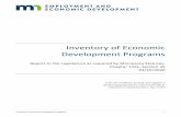 Inventory of Economic Development Programs · Inventory of Economic Development Programs 6 System of Technology to Achieve Results (STAR) Program Description: Help consumers with
