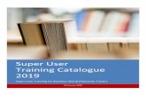 Super User Training Catalogue 2019 - Highpoint › wp-content › uploads › 2019 › 01 › c6… · Super User Training Course Catalogue January 2019 Page 3 of 20 ©Highpoint Implementation