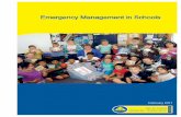Emergency Management in Schools - Bay of Plenty · Emergency Management in Schools 3 Part 1: Introduction Emergency Management education is an important aspect of society’s preparedness