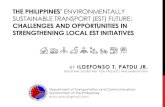 THE PHILIPPINES’ ENVIRONMENTALLY …...the Ninoy Aquino International Airport (NAIA) and the Diosdado Macapagal International Airport (DMIA) -Redevelopment of PNR Lines in Luzon