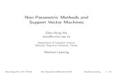 Non-Parametric Methods and Support Vector Machinesshwu/courses/ml/slides/07_KNN_SVM.pdf · Non-Parametric Methods K-NN method is a special case of non-parametric (or memory-based)methods