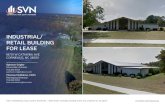INDUSTRIAL/ RETAIL BUILDING FOR LEASE · SVN | COMMERCIAL REAL ESTATE ADVISORS | 19901 WEST CATAWBA AVENUE SUITE 102, CHARLOTTE, NC 28031 OFFERING MEMORANDUM INDUSTRIAL/ RETAIL BUILDING