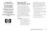 Using the ATI All-In-Wonder Card - Hewlett Packardh10032. · 4 Using the ATI All-In-Wonder Card Filename: h3adaaaWW.doc Title: Addendum [3-column 3 + pages] Template: HP-Print2K.dot