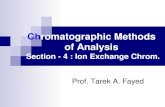 Chromatographic Methods of 4-Ion Exch.pdfآ  Ion Exchange Chromatography (IEC) In this type of chromatography,