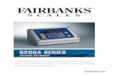 5200A Batching Instrument Color BrochureFairbanks’ 5200A Instruments are powerful, versatile and front panel programmable. Rugged, stainless steel construction ensures durability