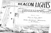 FOR PROTESTANT REFORMED YOUTH - Beacon Lights › wp-content › uploads › 2015 › ... · FOR PROTESTANT REFORMED YOUTH - 4 VOLUME XXlV APRIL, 1964 NUMBER 3 Published monthly.