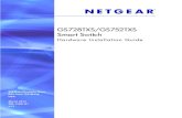 GS728TXS/GS752TXS Smart Switch - Newegg · GS728TXS/GS752TXS Smart Switch! Your GS728TX/GS752TXS Smart Switch is a state-of-the-art, high-performance, IEEE-compliant network solution