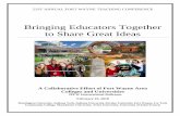 Bringing Educators Together to Share Great Ideas › offices › oaa › faculty-support... · Bringing Educators Together to Share Great Ideas Lecturing and traditional approaches