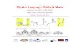 Physics, Language, Maths & Music - univie.ac.at · BC & Dusko Pavlovic (2007) Quantum measurement without sums. In: Math-ematics of Quantum Computing and Technology. quant-ph/0608035