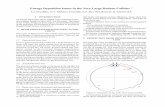 Energy Deposition Issues in the Very Large Hadron Co llider · Energy Deposition Issues in the Very Large Hadron Co llider A.I. Drozhdin, N.V. Mokhov, Fermilab, P.O. Box 500, Batavia,