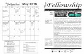 May 2016 - FBC Washington, GAfbcwashingtonga.org/.../wp-content/uploads/2016/04/Web-May-2016.… · May 2016 First Baptist Church P.O Box 603 Washington, GA 30673 706-678-2912 connect