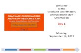 Friday, September 25, 2015 Day 1 - Graduate school · Friday, September 25, 2015 Day 2. ... More specifics from Susan Morris’ presentation. 14 Graduate Faculty Status at UF For