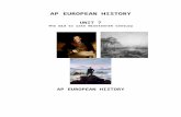  · Web viewAP EUROPEAN HISTORY. UNIT . 7. The mid to. late . Nineteenth Century. AP EUROPEAN HISTORY