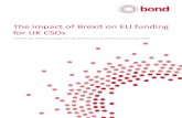 The impact of rexit on EU funding for UK SOs...impact the UK’s involvement in EU aid instruments and policy, but intuitively, a softer rexit would imply more continued cooperation.