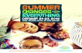 Annual Conference | #SummerChangesEverything...TUESDAY, OCTOBER 22 8:30 a.m. – 10:00 a.m. | International Ballroom D, E, F Opening Plenary - Summer Changes Everything!™ Kids grow