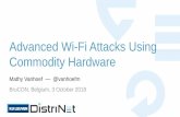 Advanced Wi-Fi Attacks Using Commodity Hardware › brucon2018-slides.pdf · 2020-01-10 · 3. M. Vanhoef and F. Piessens. Advanced Wi-Fi attacks using commodity hardware. In ACSAC,