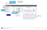 7 Hidden Costs of Spreadsheets Impacting Your Organization › resources › WP-Spreadsheets... · 2018-09-25 · 5 7 Hidden Costs of Spreadsheets Impacting Your Organization a BOARDWALKTECH