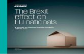 The Brexit effect on EU nationals · 2020-06-01 · Brexit can be the catalyst for a fresh look at workforce strategy. Robotics, Artificial Intelligence (AI) and automation may .