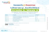 Grade 3, Week 5...Grade 3, Week 5 Academic Vocabulary, Cause & Effect, Problem & Solution, Adjectives Day Topic Pages Day 1 Using Academic Vocabulary (Science) 2–4 Day 2 Using Academic