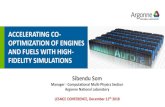 ACCELERATING CO- OPTIMIZATION OF ENGINES AND FUELS …projet.ifpen.fr/Projet/upload/docs/application/pdf/... · * Ameen, Som, et al., “Numerical prediction of PPM LES (98 cycles)CCV
