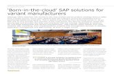 Interview with Michael Neuhaus, Managing Director ‘Born-in ...€¦ · Interview with Michael Neuhaus, Managing Director of msg treorbis GmbH ‘Born-in-the-cloud’ SAP solutions