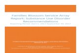 Families Blossom Service Array Report: Substance Use ... · part of the Families Blossom initiative. The 2015 Families Blossom readiness assessment of local departments of social