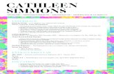 CATHLEEN resume 2014 v3 - media.virbcdn.commedia.virbcdn.com/files/4f/42bf547b1eeef156-CATHLEEN_SIMMON… · CATHLEEN SIMMONS (909) 896-6458 / Cathleencsimmons@gmail.com / cathleensimmons.com