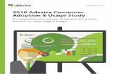 2016 Adestra Consumer Adoption & Usage Study - IDG€¦ · teens didn't use it that's not happening. Teens are active email users for speci˜c kinds of messages … and not just because