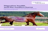 Digestive health and the modern horse - SUCCEED Equine€¦ · Digestive health and the modern horse Exploring current research and methods of diagnosis, ... in large colon disease