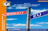 Brexit: Its implications on European Union’s Defense Policyfinabel.org › wp-content › uploads › 2018 › 12 › Brexit1.pdf · Brexit: Its implications on European Union’s