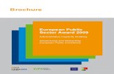 European Public Sector Award 2009epsa2009.eu/files/EPSA Brochures/BrochureEPSA_symposium.pdf · 3 4 Foreword 6 The European Public Sector Award… more than just an award 8 Theme