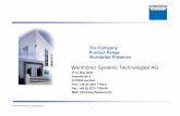 Wemhöner Systems Technologies AG - CeeIndustrial · 2010-06-24 · WEMHÖNER SYSTEMS TECHNOLOGIES AG, a company with the ambition to create the best ... - cement-bound boards - LDF-boards