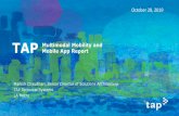 TAP Multimodal Mobility and Mobile App Reportmedia.metro.net/about_us/committees/images/presentation... · 2019-11-15 · November 6, 2019 - TAP Multimodal Mobility and Mobile App
