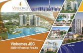 Vinhomes JSC 1Q2019 Financial Results › wp-content › uploads › 2019 › 07 › ... · 7/30/2019  · Vinhomes JSC 2Q2019 Financial Results 30 July 2019 ... advisers or any other
