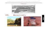 IX. Reservoirs - USGS...Proceedings of the Seventh Federal Interagency Sedimentation Conference, March 25 to 29, 2001, Reno, Nevada IX - 2 noted that three of the 10 reservoirs for