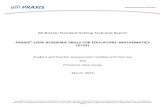 Multistate Standard-Setting Technical Report Multistate Standard-Setting Technical Report PRAXIS ...