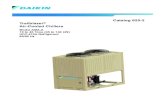 Catalog 625-2 Trailblazer Air-Cooled Chillers...InTroduCTIon 3 CAT 625-2 • AIR-COOLED SCROLL MODEL AMZ CHILLERS InTroduCTIon Daikin Trailblazer ® AMZ air-cooled chillers are a new