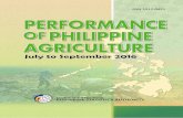 Republic of the Philippines Philippine Statistics Authority · Republic of the Philippines Philippine Statistics Authority . Agriculture posted a 2.98 percent growth in the third