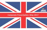 Corporate Presentation, May 2017 Presentation May 20172.pdfThis presentation and any additional documents handed out at any meeting (together the “Presentation Materials”) have