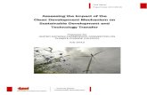Assessing the Impact of the Clean Development Mechanism on ... · Assessing the Impact of the Clean Development Mechanism on Sustainable Development and Technology Transfer 6 Acknowledgments