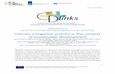 Climate mitigation policies in the context of sustainable ...Linking Climate and Development Policies – Leveraging International Networks and Knowledge Sharing . Deliverable [2.1]