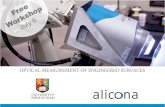 OPTICAL MEASUREMENT OF ENGINEERED SURFACES › wp-content › uploads › 2011 › 03 › Alicona-… · The use of shot peening in surface treatment Colin McGrory, Technical Director,