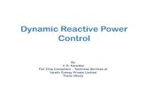 Dynamic Reactive Power Control - SEEM€¦ · Applications of Dynamic Reactive Power Control (DRPC) (TSC or Statcon or TSC+Statcon) • All core sector industries (paper, cement,