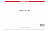 EPOS2 P Command Library - maxon group · maxon motor ag Brünigstrasse 220 P.O.Box 263 CH-6072 Sachseln Phone +41 41 666 15 00 Fax +41 41 666 16 50 Edition May 2016 EPOS2 P Programmable